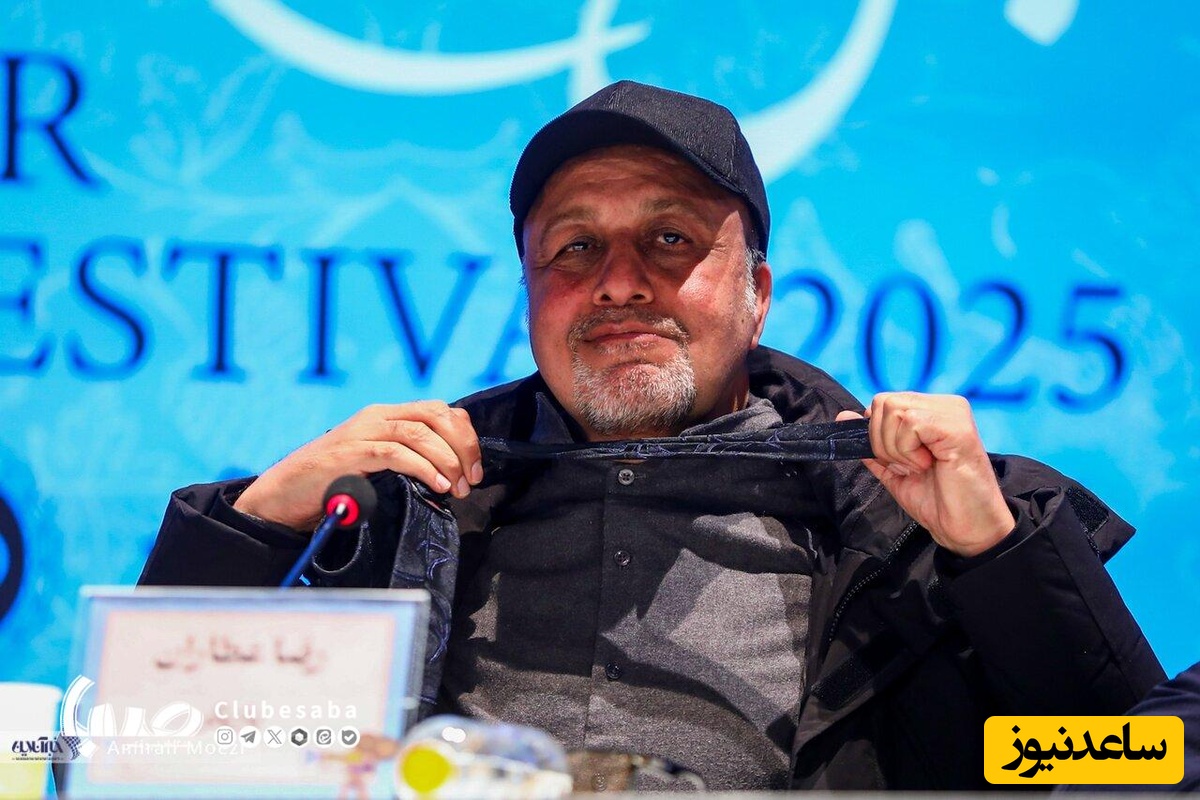 بازیگر  «اجل معلق» با تیپ باورنکردنی در اکران فیلم‌ها ظاهر شد/ظاهر خاص آقای سوپر استار! + فیلم