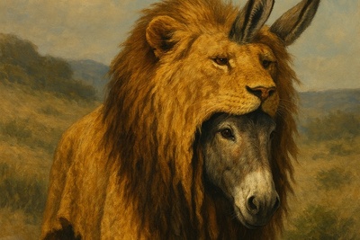 (ویدئو) حکایت پندآموز کلیله و دمنه درباره‌ی غرور؛ خری در پوست شیر: وقتی تظاهر به قدرت، فقط یک اشتباه لازم دارد تا رسوا شوی!