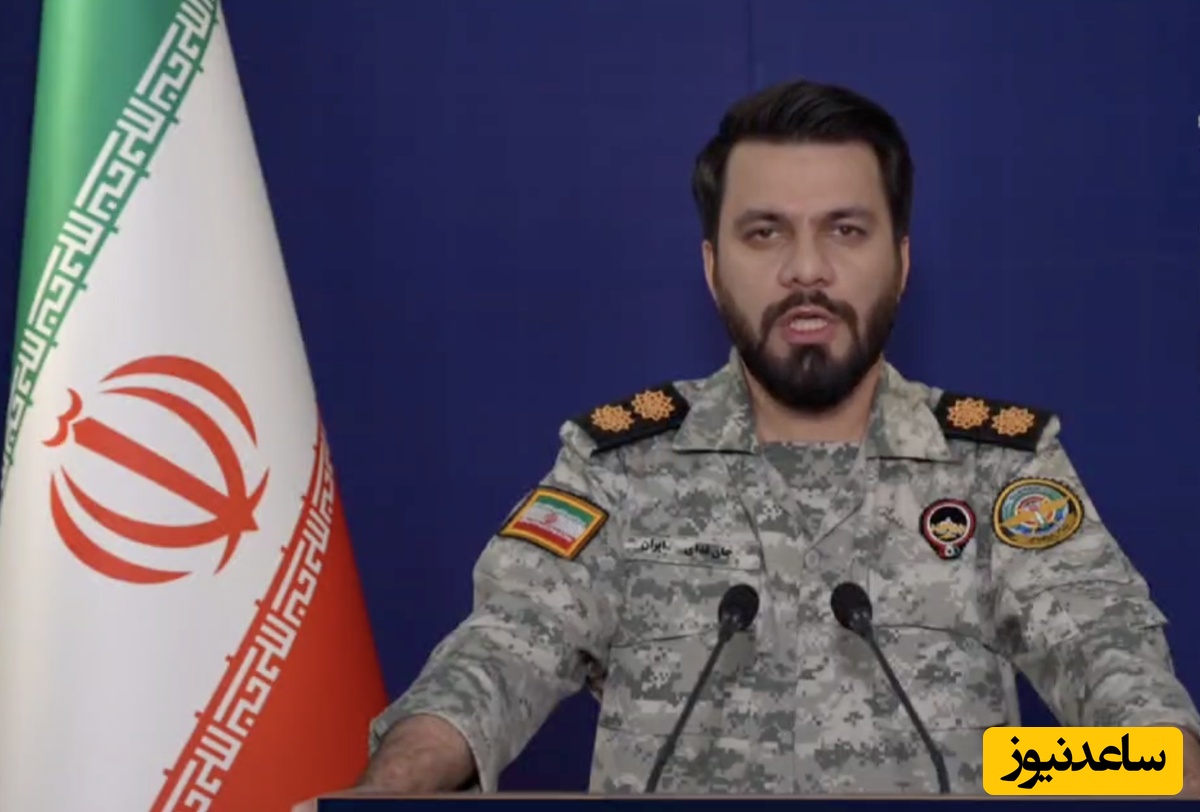 فوری | هشدار قاطع و جدی سخنگوی قرارگاه خاتم‌الانبیا نسبت به تکرار حمله به اهداف غیرنظامی+فیلم