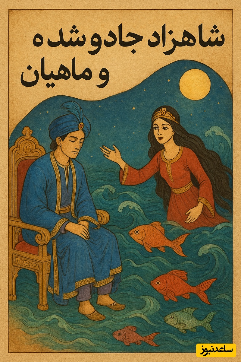 داستان های هزار و یک شب / شب هفتم : شاهزاده جادوشده و ماهیان