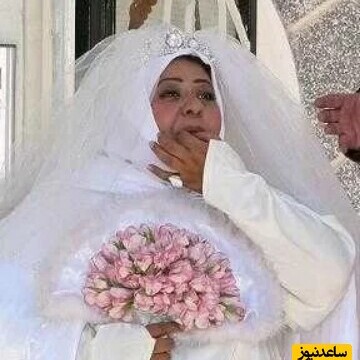 چهره شکسته رابعه اسکویی با لباس عروس سفیدش/ رابعه اسکویی طلاق گرفت؟+عکس