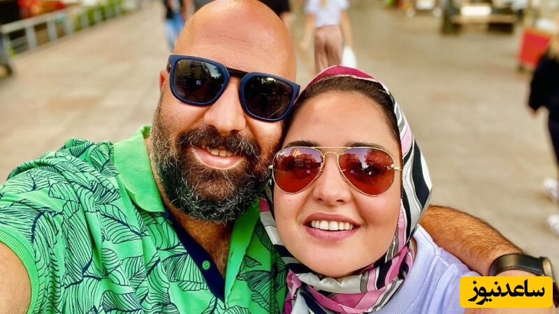 سورپرایز عاشقانه علی اوجی برای همسرش نرگس محمدی در اولین مصاحبه بعد عروس خانوم شدن/ با عکس های عقدت ملتی رو شگفت زده کردی+ویدیو