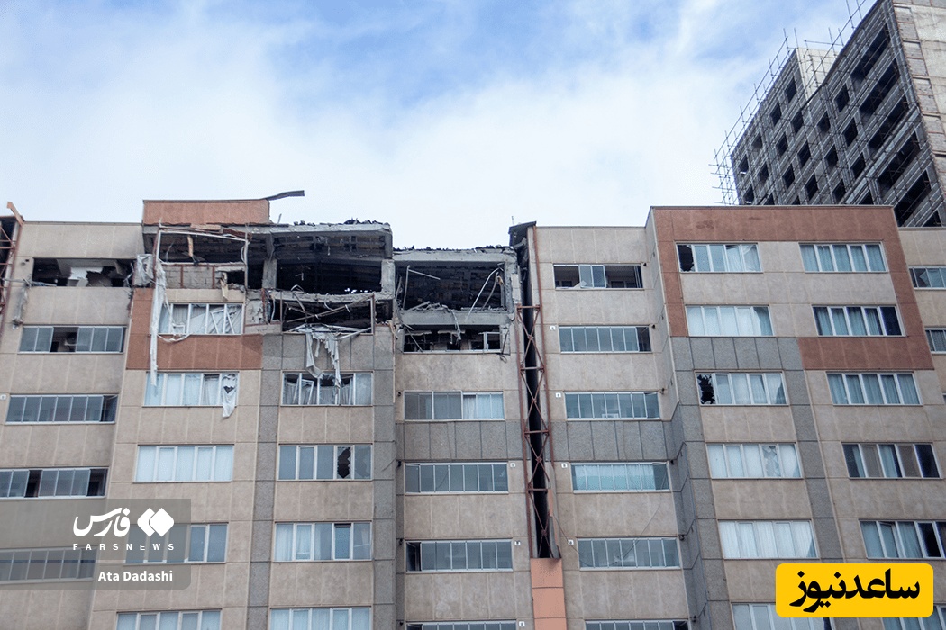 عکس | حمله به یک برج مسکونی در تبریز / هدیه عمو ترامپ سلطنت طلب‌ها برای مردم تبریز