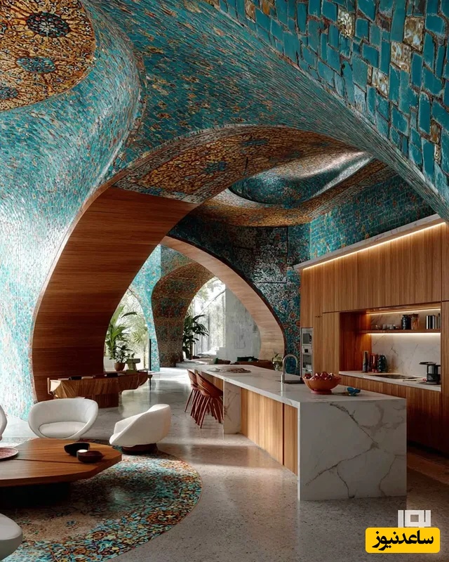 خانه با معماری ایرانی