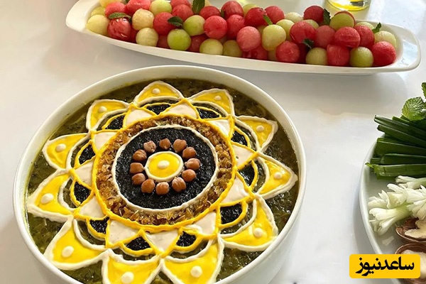 12 ایده از خوش‌رنگ و لعاب‌ترین تزئین‌های آش‌رشته برای میز غذای تازه عروس‌ها/ دیزاین‌هایی که میز غذاتون رو حسابی به یادموندنی میکنه😋