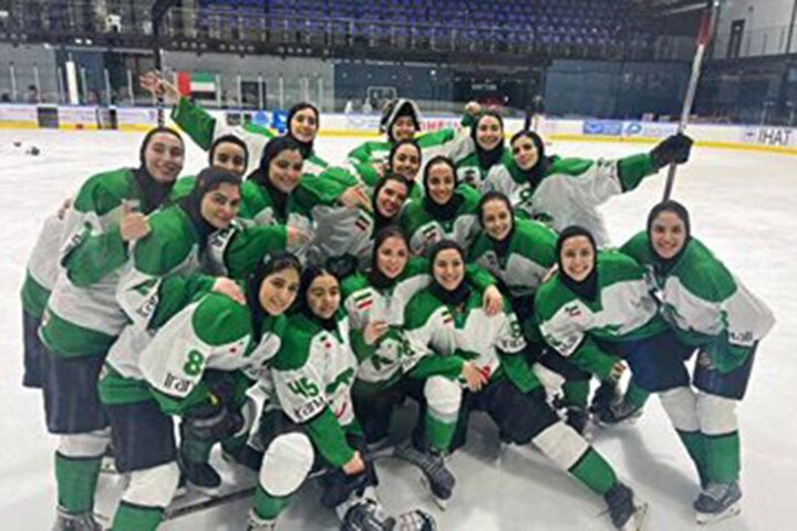 جشن و سرور تماشایی و غرور آفرین دختران هاکی روی یخ ایران به فینال آسیا+ فیلم
