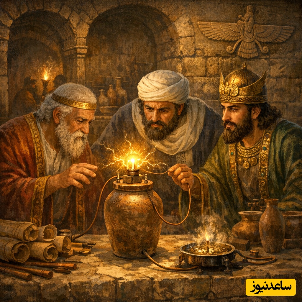 (ویدئو) کشف تاریخی شوکه‌کننده‌: ایرانیان باستان برق داشتند؟