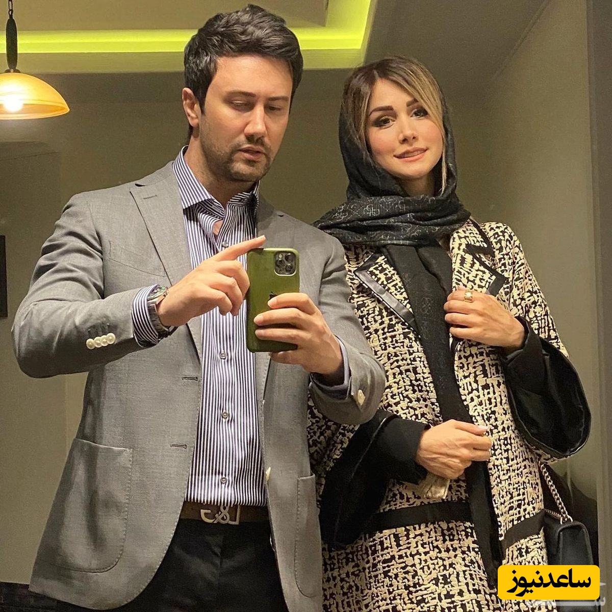عاشقانه های سپیده بزمی پور و شاهرخ استخری لب ساحل/ ذره ای از عشقشون به هم کم نشده که بیشتر شده