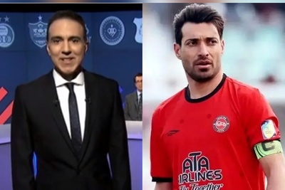 عصبانیت مزدک میرزایی از تعصب شجاع خلیل‌زاده؛ مأموریت جدید گزارشگر سابق در تلویزیون موساد: تخریب هر کسی که پای پرچم می‌ایستد!+فیلم