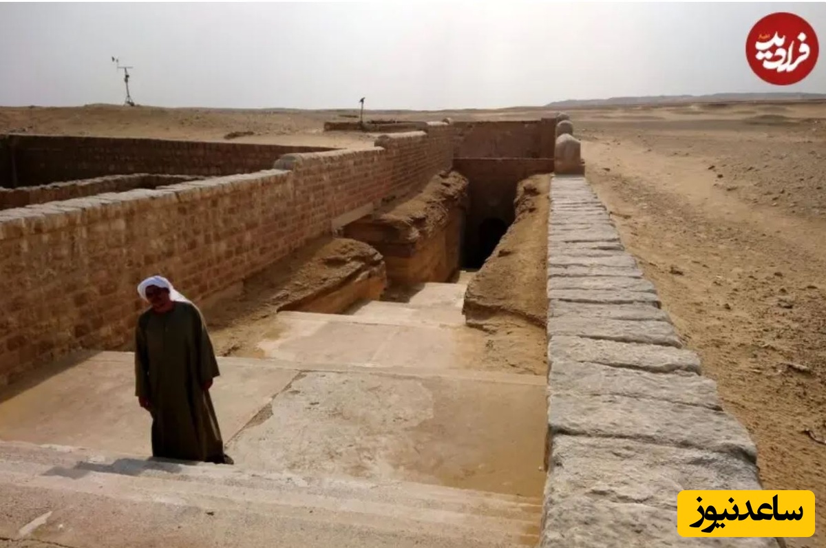 ورودی معبد زیرزمینی سراپیوم