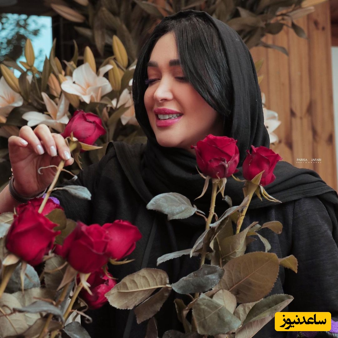 دلبری سارا منجزی پور با میکاپ فوق العاده جذاب و رژ لب جیغش