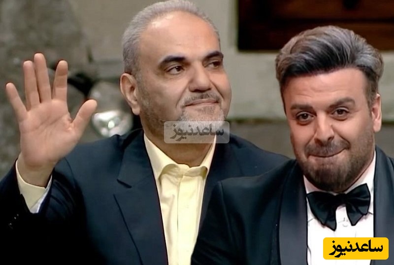 (ویدئو) آموزش حماسی هندسه و مثلث قائم‌الزاویه توسط «جواد خیابانی» / «بهرنگ علوی» ترکید از خنده/ "فرزاد فرزین" چه سری تکون میده😁