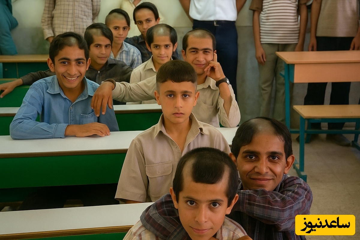 هوش مصنوعی داغ دل  دهه 60 هارو زنده کرد/مقایسه جالب مدرسه رفتن دو نسل متفاوت/ به نظرتون اون زمان بهتر بود یا الان؟