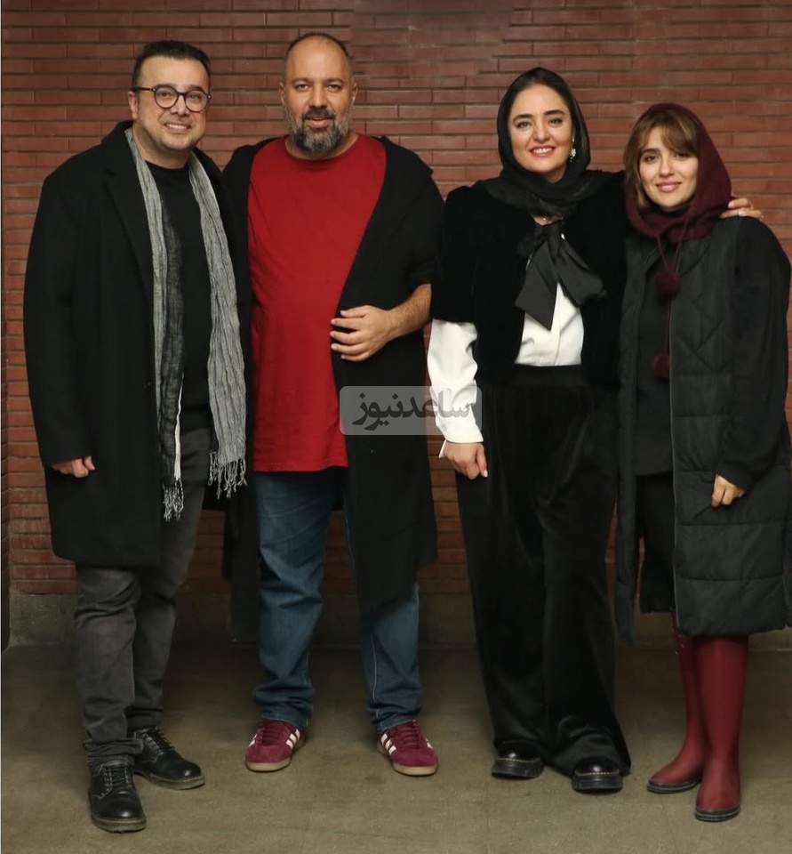 اکران روز: نگاهی به تیپ و استایل شیک و ایرانی‌پسند هنرمندان در نمایش «باران اسیدی»/نرگس محمدی، علی اوجی،مونا کرمی، سپند امیرسلیمانی