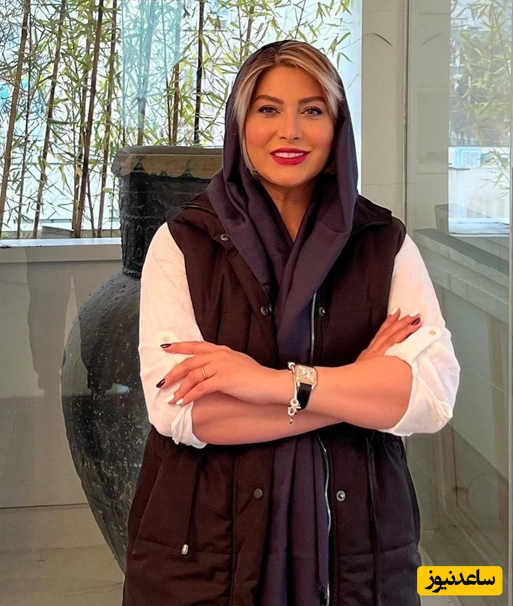 رنگ موی شیک و فانتزی فریبا نادری صد برابر جذابترش کرد