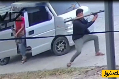 ببینید| شلیک با آرپی‌جی به خودروی آقای شهردار!/ تو هالیوود‌ هم قفله این حرکت+ویدیو😲