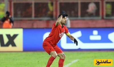 پای امین حیایی وسط کُری تراکتور و پرسپولیس