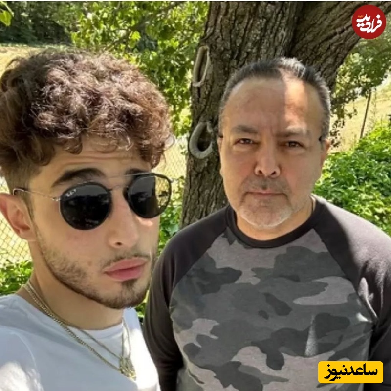 فریبرز عرب نیا و پسرش جانیار عرب نیا
