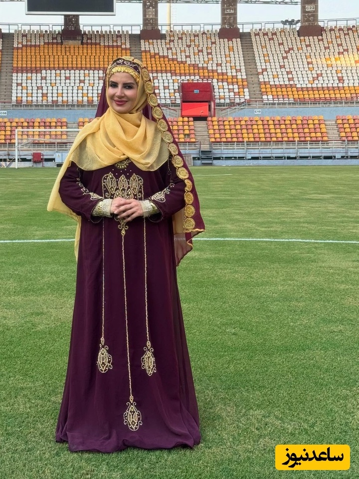 ماجرای حضور خاله شادونه در ورزشگاه فولاد!