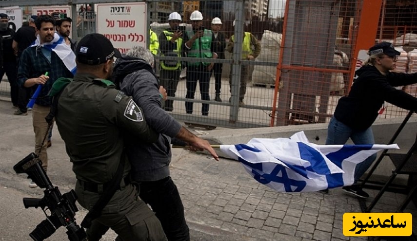 پایان تاب‌آوری صهیونیست‌ها؛ جنونِ زنی با چاقوهای قصابی در میان آژیرهای خطر!+ویدیو