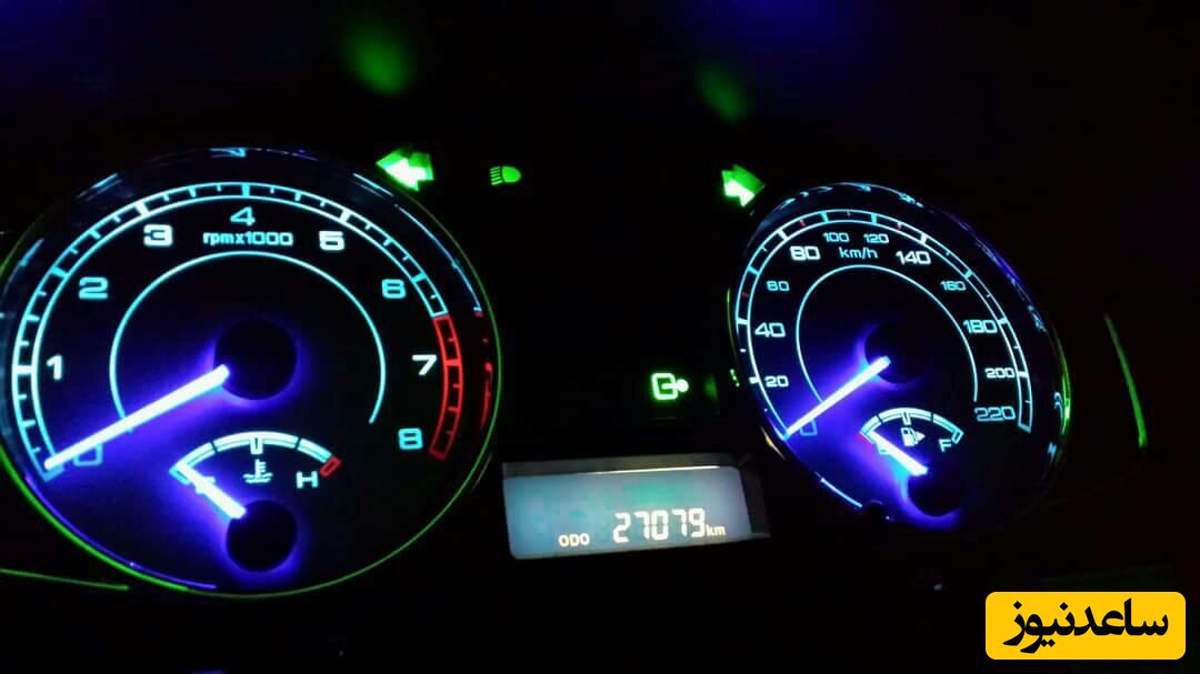(ویدئو) نحوه تنظیم نور صفحه کیلومتر خودروی پژو پارس