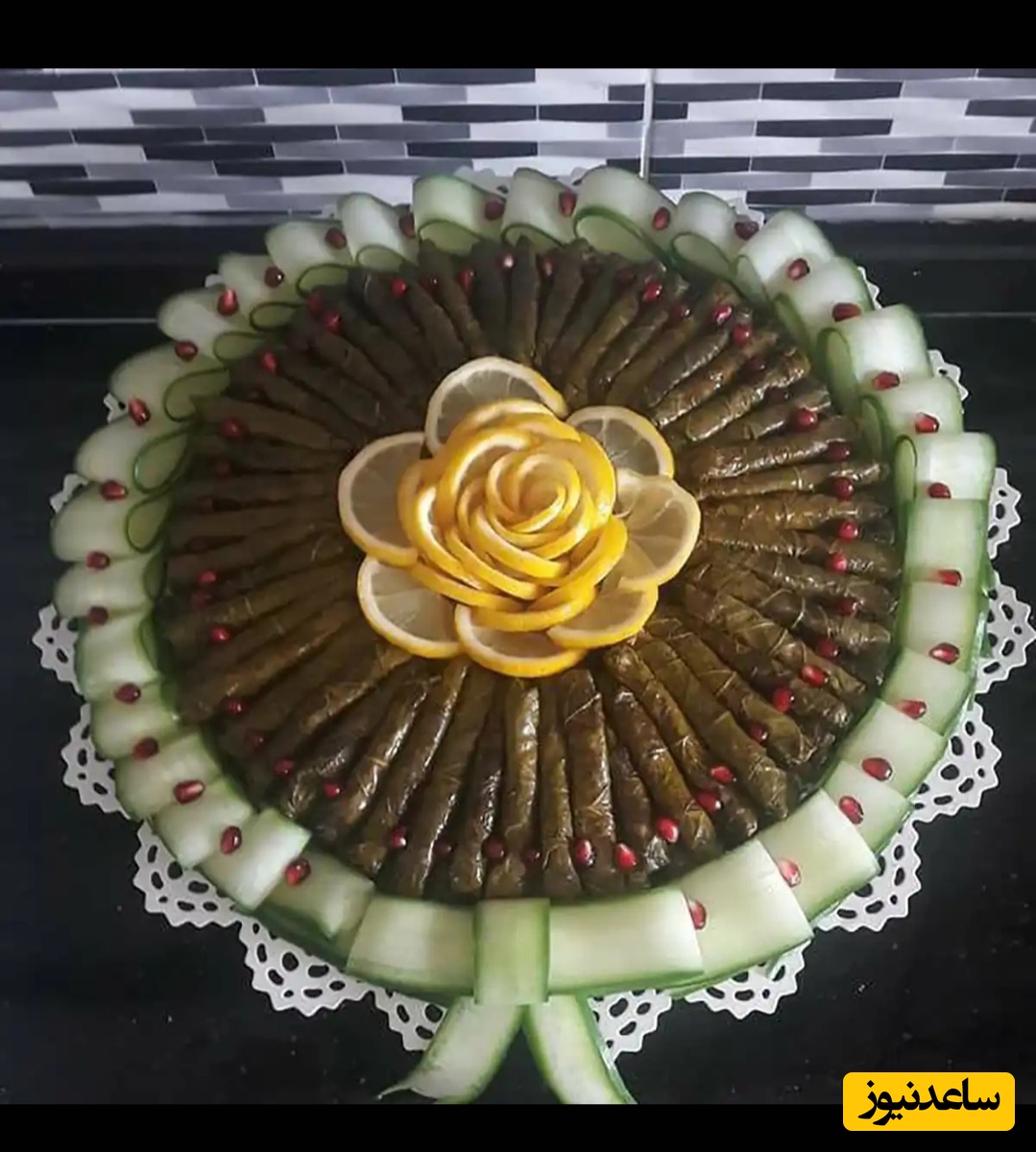 تزیین غذای ایرانی