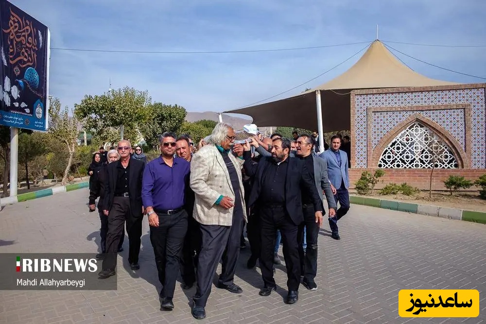 خاکسپاری همایون ارشادی