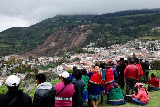 26 کشته در اثر سیل و رانش زمین در اکوادور/ رویترز