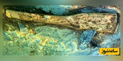 کشف تبر 5 هزارساله از اعماق دریاچۀ کوهستانی