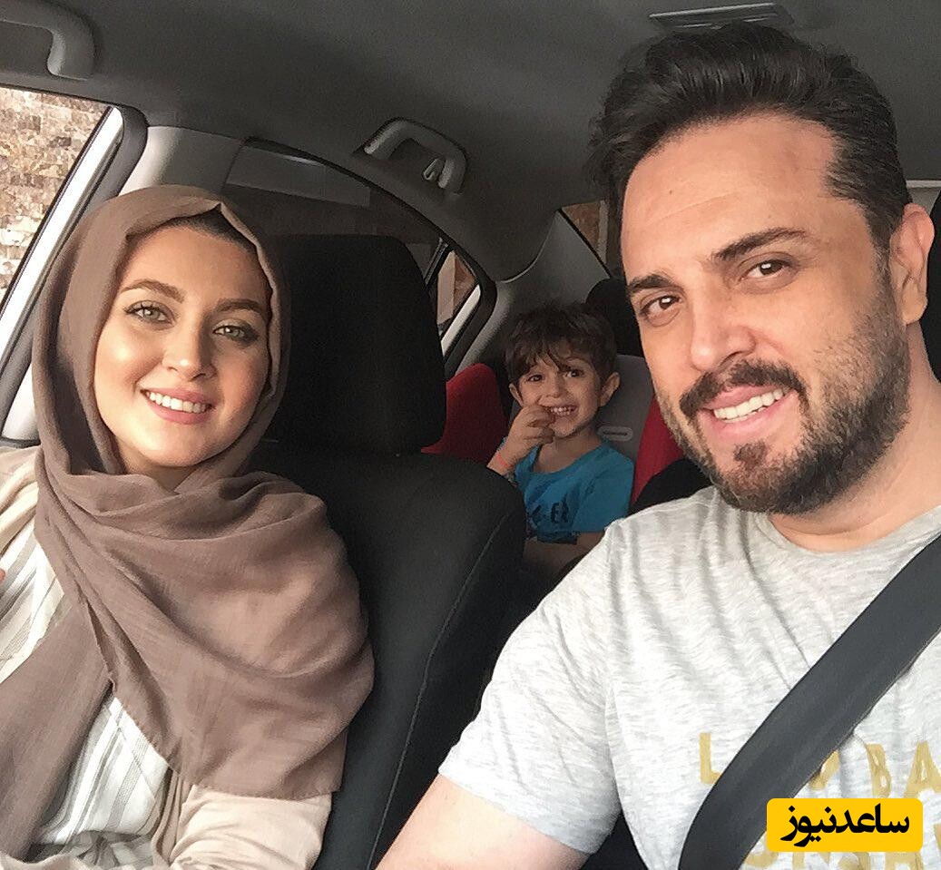 رونمایی از نوزاد شیرین و قند عسل پدرام کریمی، مجری کشورمان/ ماشالا پسر عصای دست باباشه