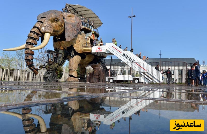 ساختمان فیل بزرگ در جزیره نانت (فرانسه)