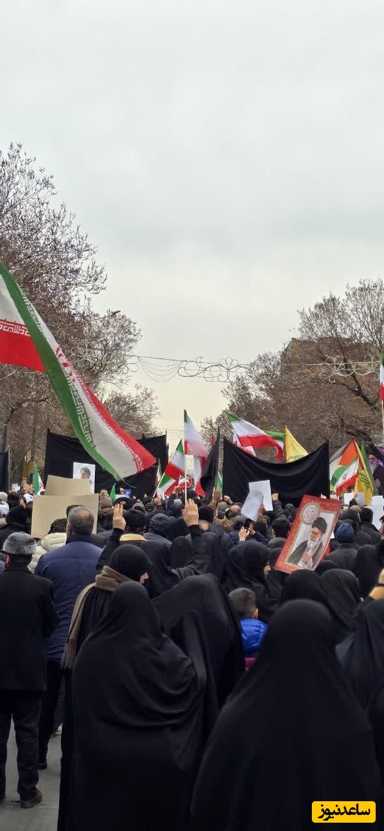 عزاداری مردم تبریز در سوگ رهبر شهید انقلاب