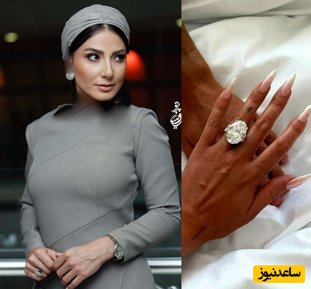 سمیرا حسن پور: به حلقه جورجینا حسادت نکردم نوش جونش من خیلی این چیزا برام جذابیت نداره! از نزدیک دیدمش ولی باهاش عکس نگرفتم