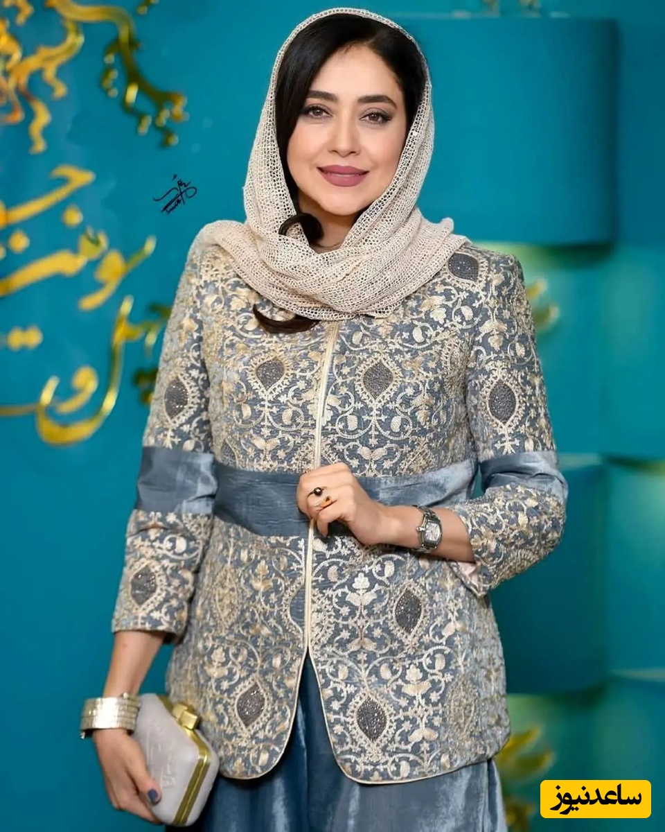 دلبری بهاره کیان افشار با نیم رخ زیبا و ملیحش/ چقدر قیافش ناز داره😍