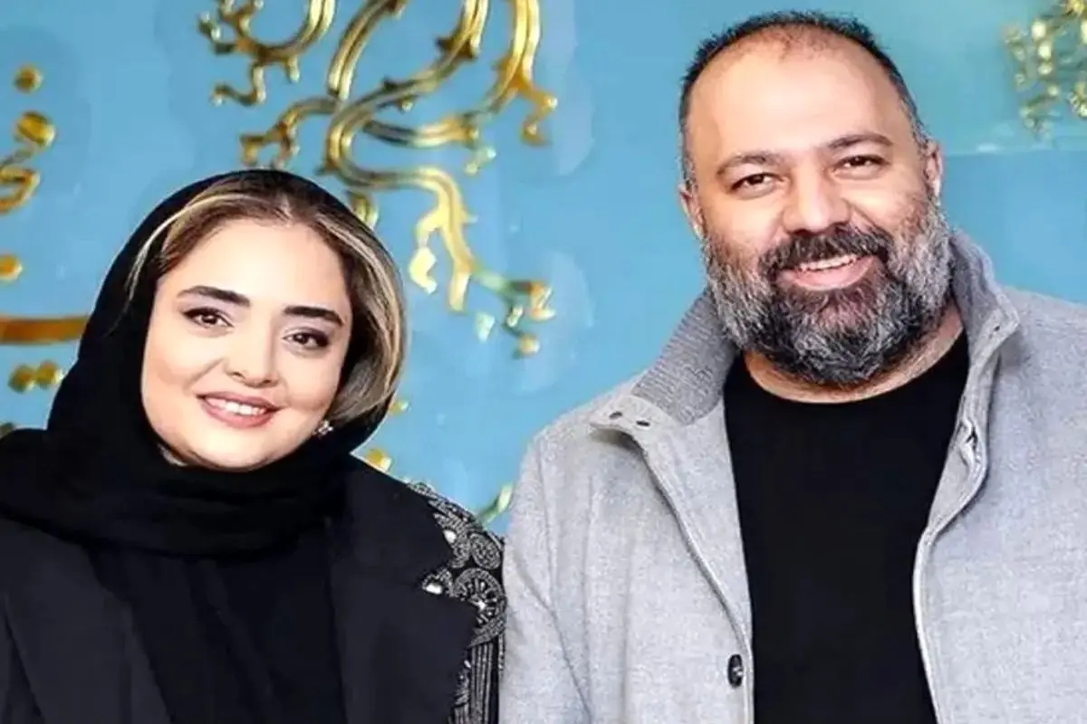 موتورسواری علی اوجی و نرگس محمدی با احسان خواجه امیری و همسرش + عکس