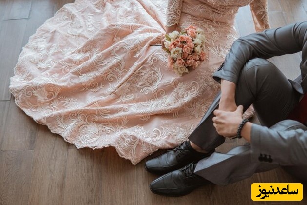 خلاقیت خنده دار آقای داماد برای عکس عروسی با الهام از سیندرلا! / لامصب چی با خودت فکر کردی آخه؟ 😂🤣