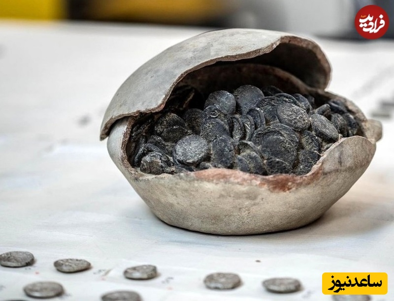 سکه‌ها قبل از پاکسازی و ترمیم 