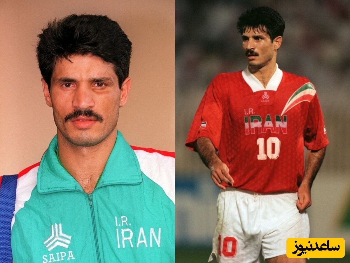 عکس علی دایی و رونالدو