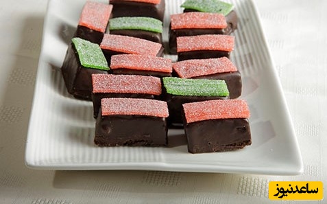 طرز تهیه شکلات پاستیلی خانگی و خوشمزه