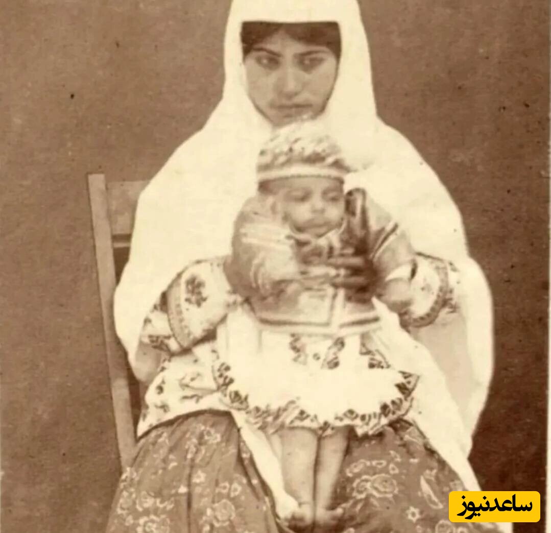 مادر و نوزاد در قدیم