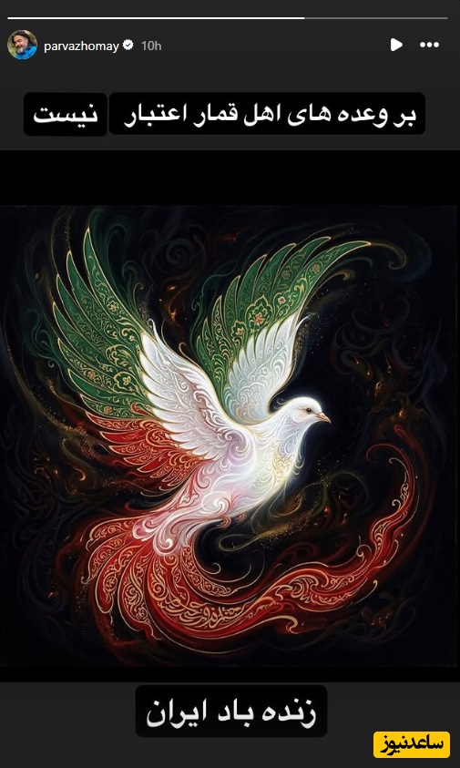 استوری پرواز همای