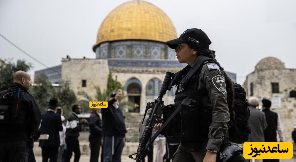 پوستر یورش شهرک نشینان به مسجد الاقصی