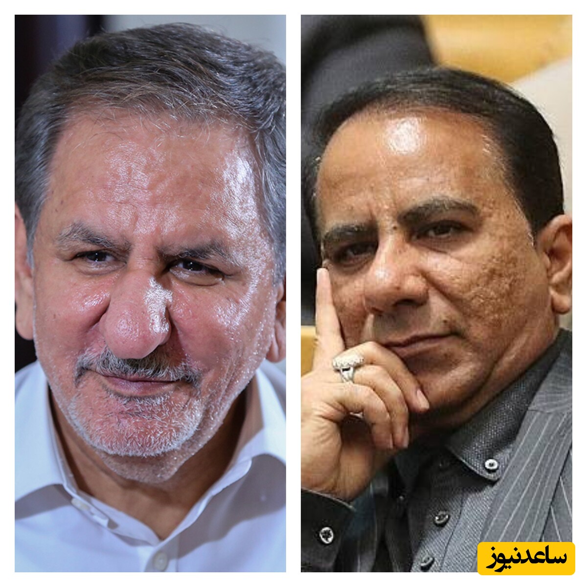 اسحاق جهانگیری و برادرش مهدی جهانگیری