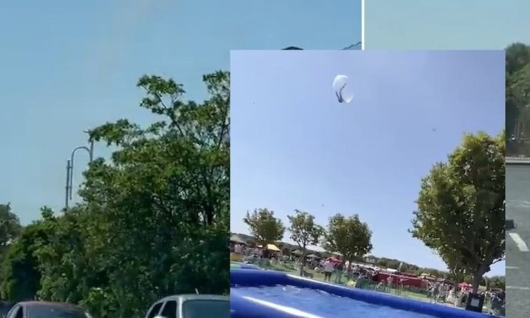 (ویدئو) گردباد یک کودک را به ارتفاع 6 متری آسمان برد!