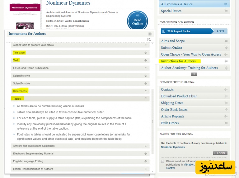 فرمت ژورنال