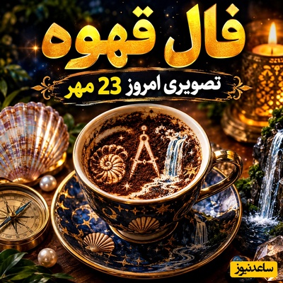پایان روزهای تنهایی! نقش «صدف» در فنجان امروز خبر از یک عشق نایاب می‌دهد.+ تفسیر/ فال قهوه تصویری امروز پنجشنبه 23 مهر 1405