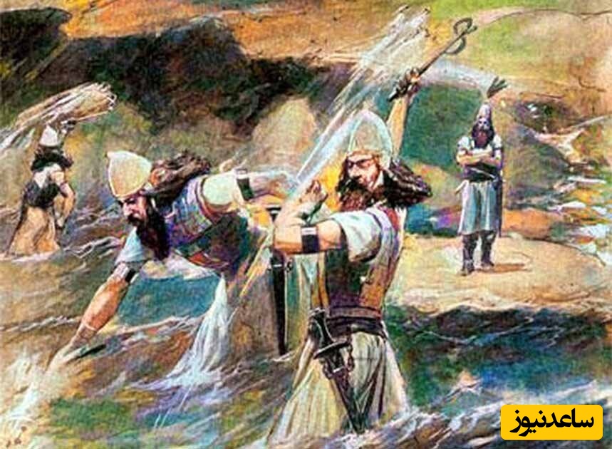 300 ضربه شلاق مجازات سنگین خشایارشاه برای آب دریا!