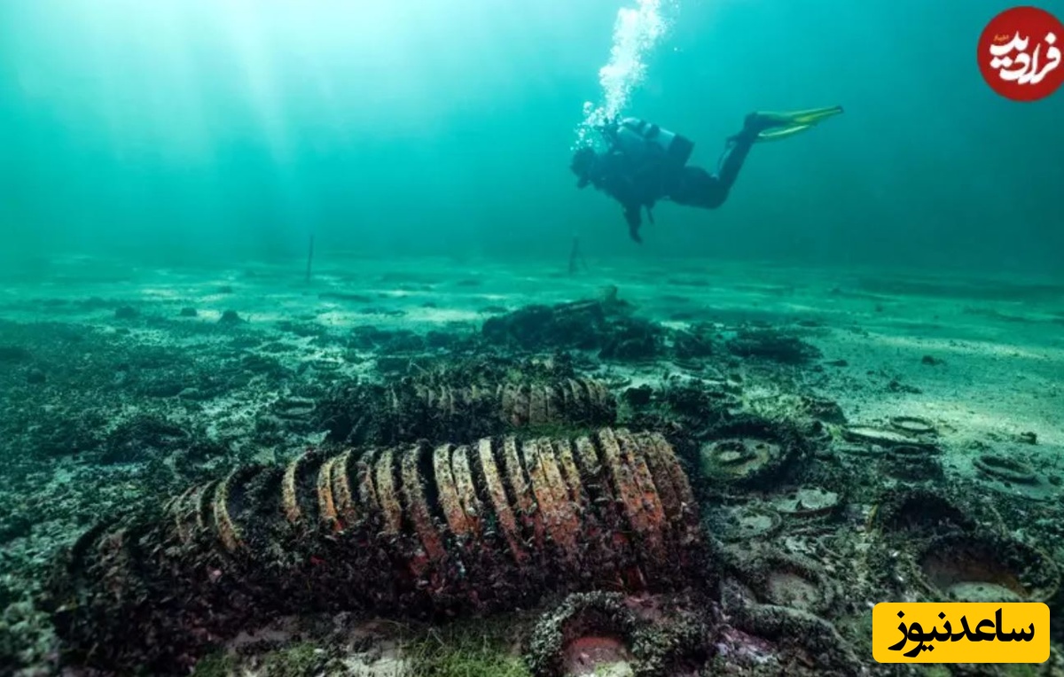 گنجینۀ کاسه بشقاب‌های دو هزارساله در اعماق دریاچه