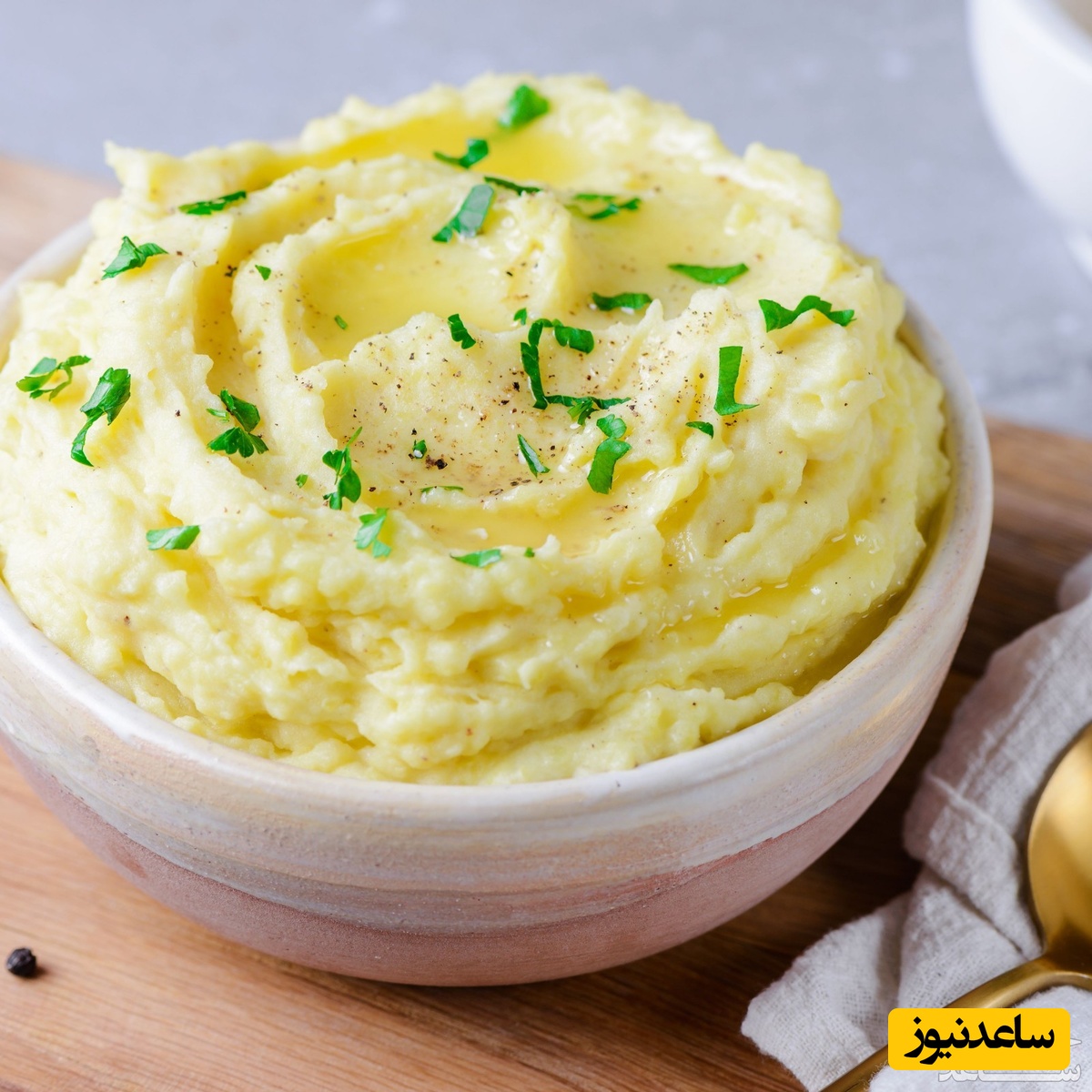 روش تهیه پوره سیب زمینی رژیمی پیش غذای خوشمزه و لذیذ+ عکس