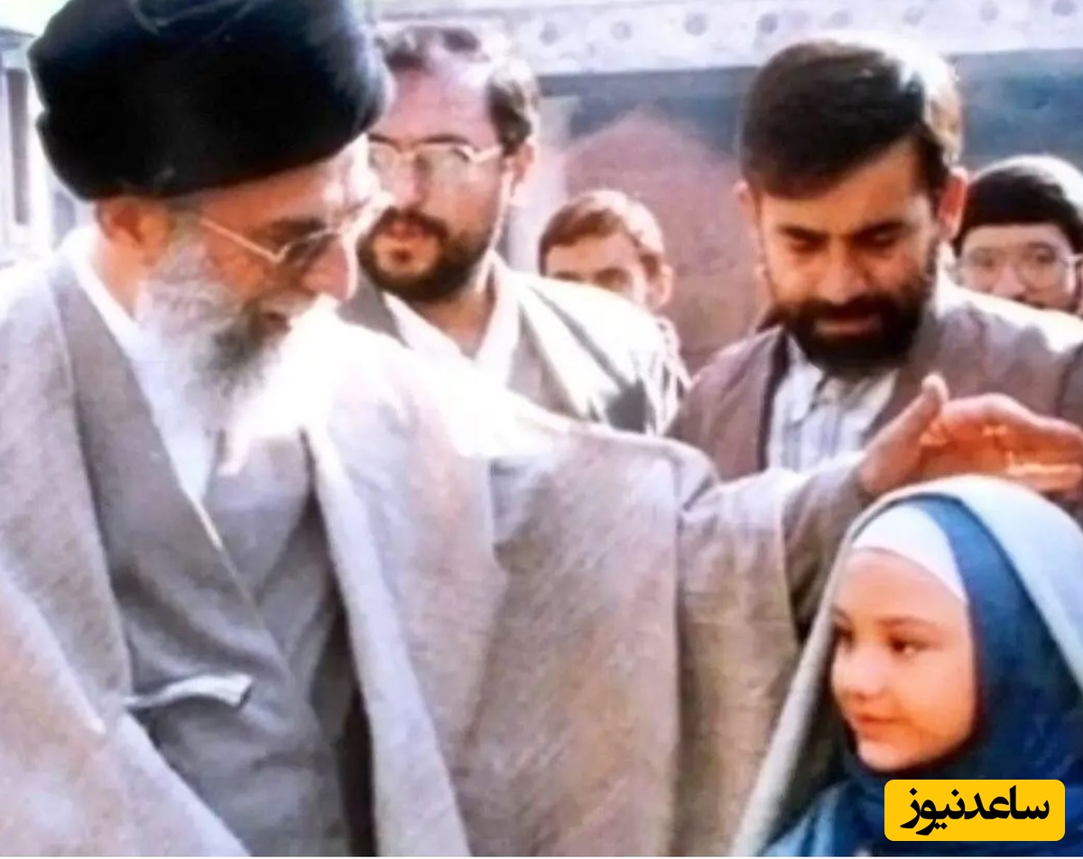 تصویری از حضور رهبر معظم انقلاب در پشت صحنه «مریم مقدس»؛ سال 1378